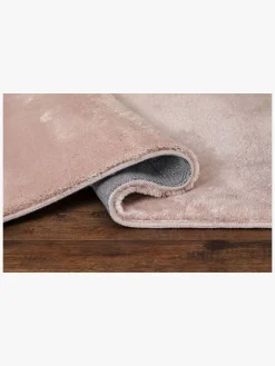 KM Carpets Cozy Gulvtæppe 80x160, Dusty Pink