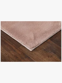 KM Carpets Cozy Gulvtæppe 80x160, Dusty Pink