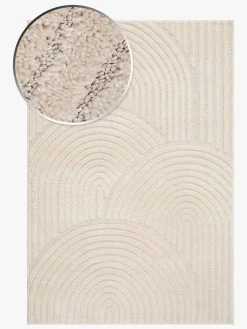 KMCarpets Doria Zen Gulvtæppe 160x230, Hvid
