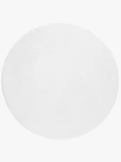 KMCarpets Dream Rundt Gulvtæppe 120, Hvid