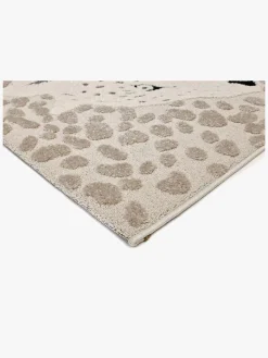 KMCarpets Gulvtæppe Leopard 120x170, Creme