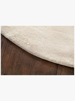 KMCarpets Gulvtæppe Rund 120, Soft Natur