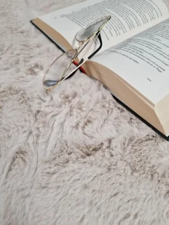 KMCarpets Heaven Deluxe Gulvtæppe 80x150, Natur