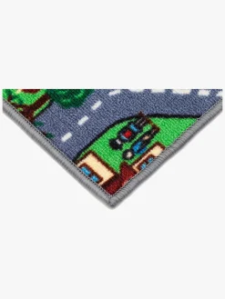 KMCarpets Vejgulvtæppe m. Gummiunderside Multi 133x170