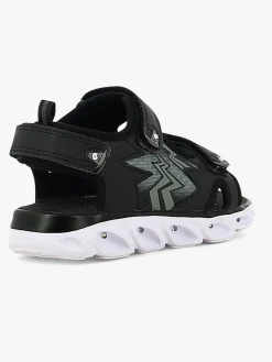 Leaf Filipstad  Blinkende Sandaler, Sort