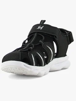 Leaf Skultorp  Blinkende Sandaler, Sort