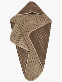 Leander Håndklæde med Hætte, Woodland Mocca