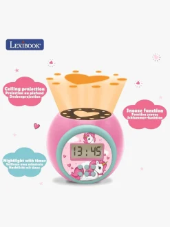 Lexibook Projector Vækkeur, Lyserød