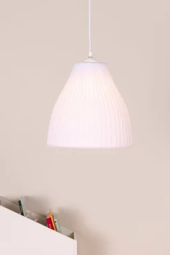 Lilou Lilou Iris Loftlampe Strikket, Hvid