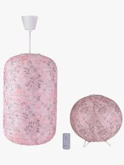 Lilou Lilou Loft- & Bordlampe Bird Garden, Lyserød