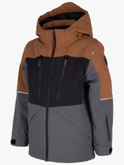 Lindberg Alpine Vinterjakke, Cayenne/Anhracite