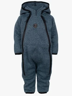 Lindberg Bormio Vindtæt Fleecedragt, Blå