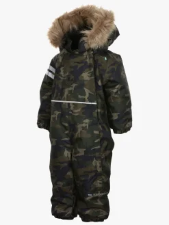 Lindberg Camo Babyflyverdragt, Green