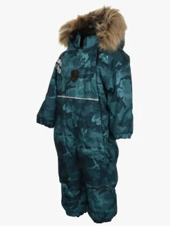 Lindberg Camo Babyflyverdragt, Lagoon