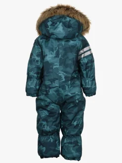 Lindberg Camo Babyflyverdragt, Lagoon