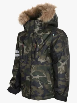 Lindberg Camo Vinterjakke, Green