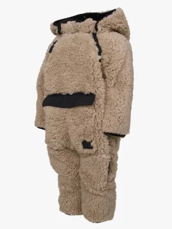 Lindberg Kläppen Fleecedragt, Beige