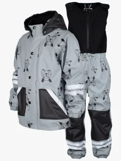 Lindberg Lekhyttan Foret Regnsæt, Grey/Black