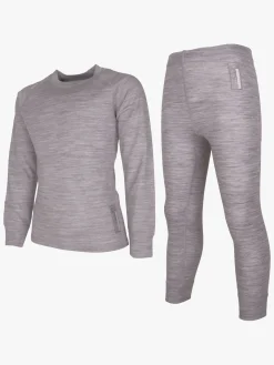 Lindberg Merino Skiundertøj, Grey Melange