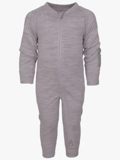 Lindberg Merino Termoundertøjs-heldragt Merinomix, Gråmeleret