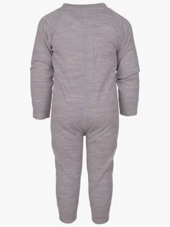 Lindberg Merino Termoundertøjs-heldragt Merinomix, Gråmeleret