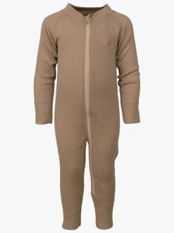 Lindberg Rib Merino Termoundertøjs-heldragt, Beige