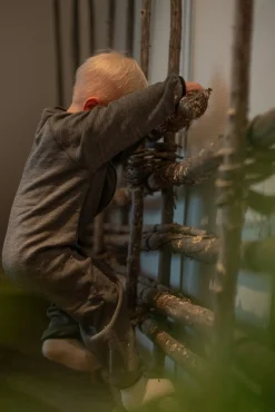 Lindberg Rocco Merino Babyflyverdragt, Grey Melange