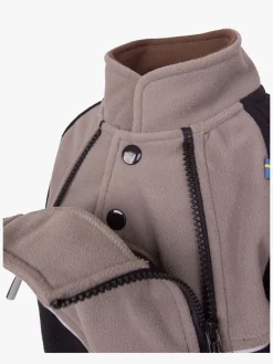 Lindberg Stormy Vindtæt Fleecedragt, Sort/Grå