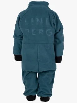 Lindberg Stormy Vindtæt Fleecedragt, Dark Teal