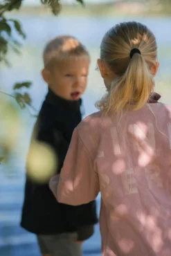Lindberg Stormy  Vindtæt Vindtæt Fleecetrøje, Rose
