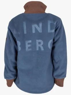 Lindberg Stormy  Vindtæt Vindtæt Fleecetrøje, Grå/Mørkeblå