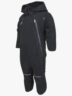 Lindberg Vindel Vindtæt Fleecedragt, Sort