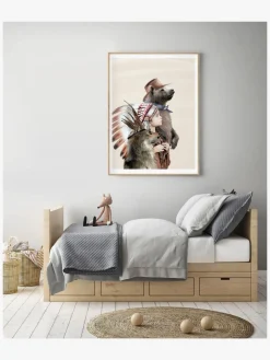 Linn Wold Plakat 30x40 Lille Headdress