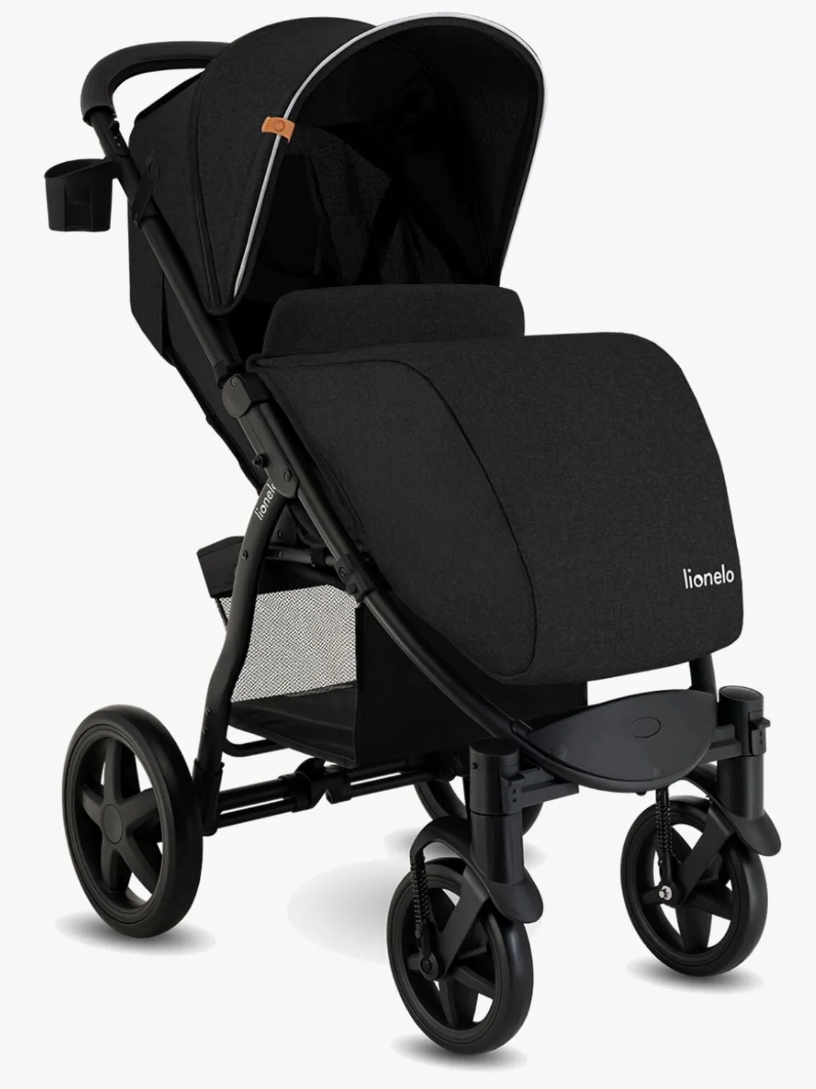 Lionelo Annet Plus Klapvogn, Black Carbon