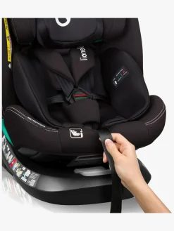 Lionelo Bastiaan One I-size Autostol, Black Carbon