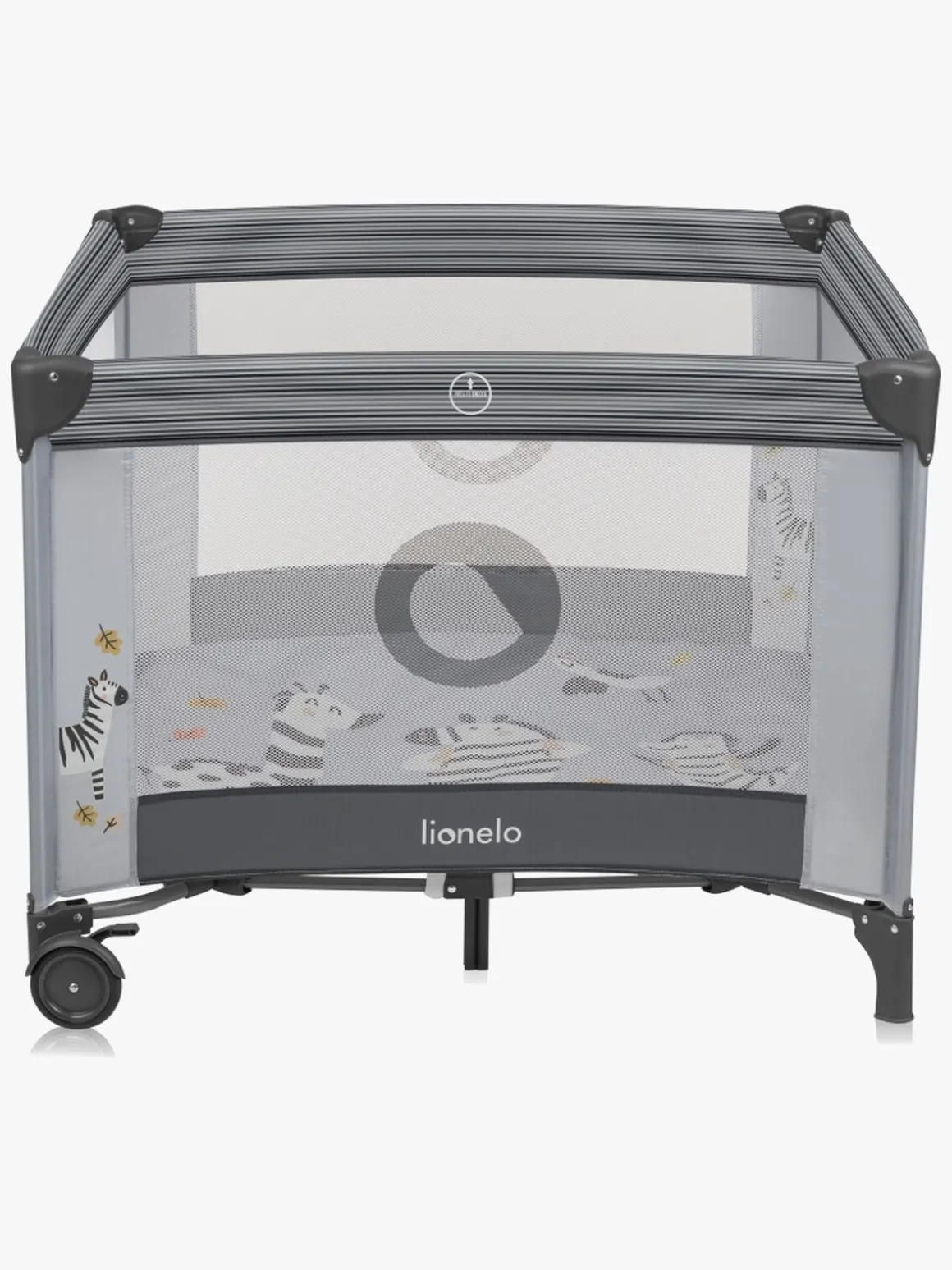 Lionelo BONNIE Kravlegård til Barn & Baby, Grey Stone