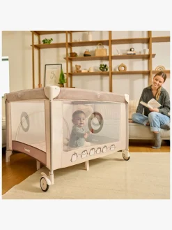 Lionelo BONNIE Kravlegård til Barn & Baby, Grey Stone