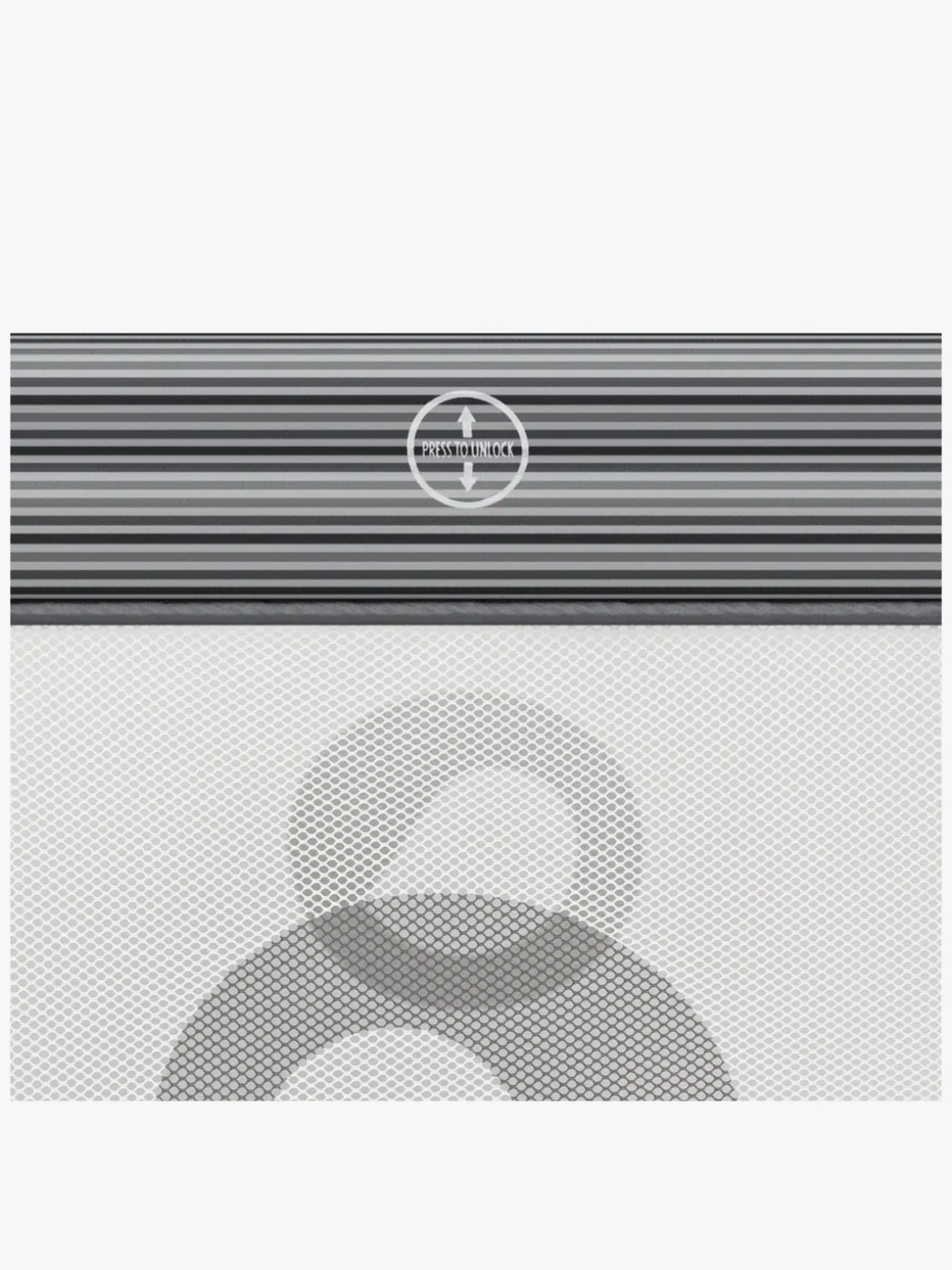 Lionelo BONNIE Kravlegård til Barn & Baby, Grey Stone