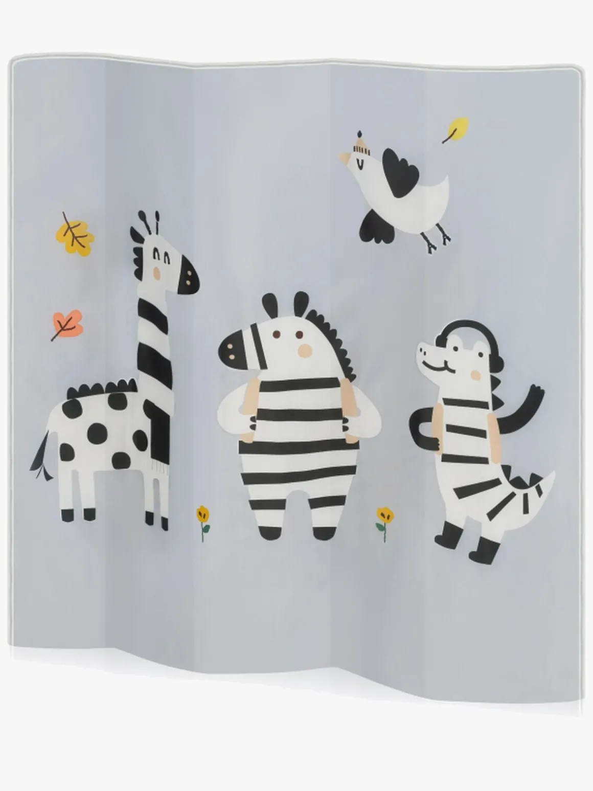 Lionelo BONNIE Kravlegård til Barn & Baby, Grey Stone