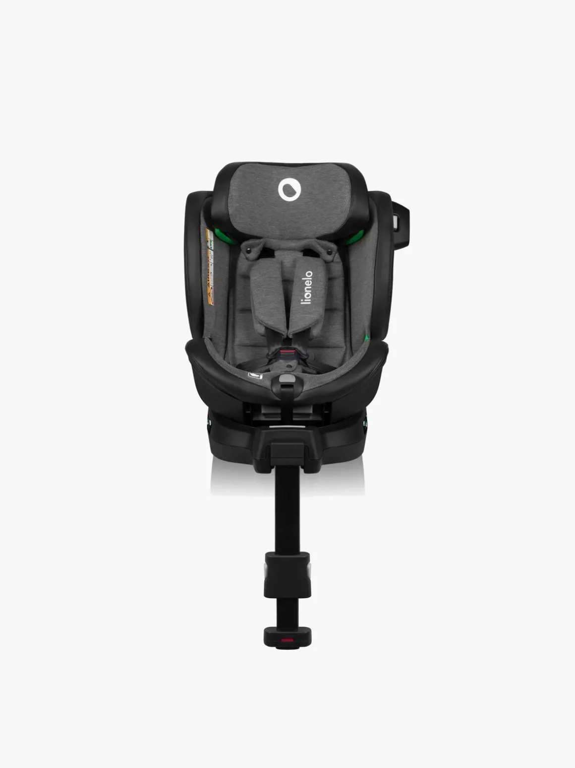 Lionelo Harmony i-Size Autostol, Grey Graphite Leather