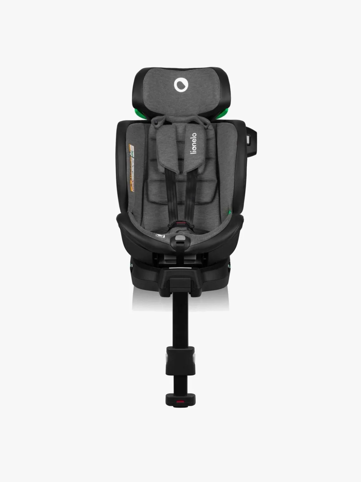 Lionelo Harmony i-Size Autostol, Grey Graphite Leather