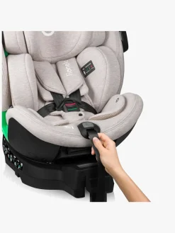 Lionelo Harmony i-Size Autostol, Beige Sand Bamboo