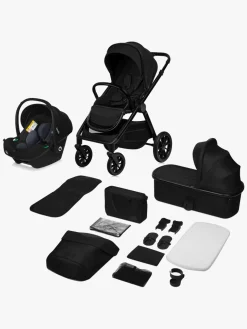 Lionelo Layla 3-in-1 Kombivogn, Black Onyx
