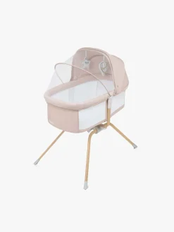 Lionelo Malin Evo Bedside Crib, Beige Natural