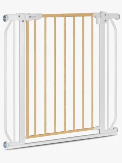 Lionelo Truus Slim Sikkerhedsgitter, White/Natural