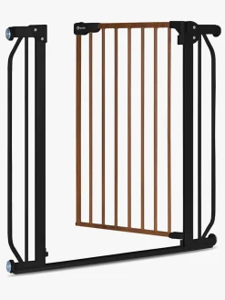 Lionelo Truus Slim Sikkerhedsgitter, Black Carbon/Natural