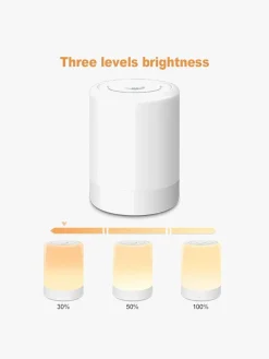 Lippa Colorful Touch Natlampe, Hvid