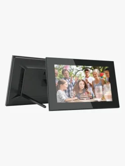 Lippa Frameo Digital Fotoramme Fremstillet Af Glas 10", Sort