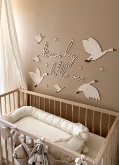 lis wycina Dream Big Little One 2 Vægdekoration Gæs