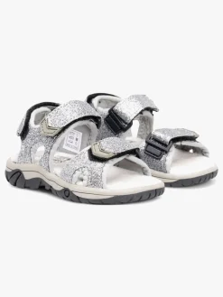 Little Champs Race Glitter Sandaler Silver